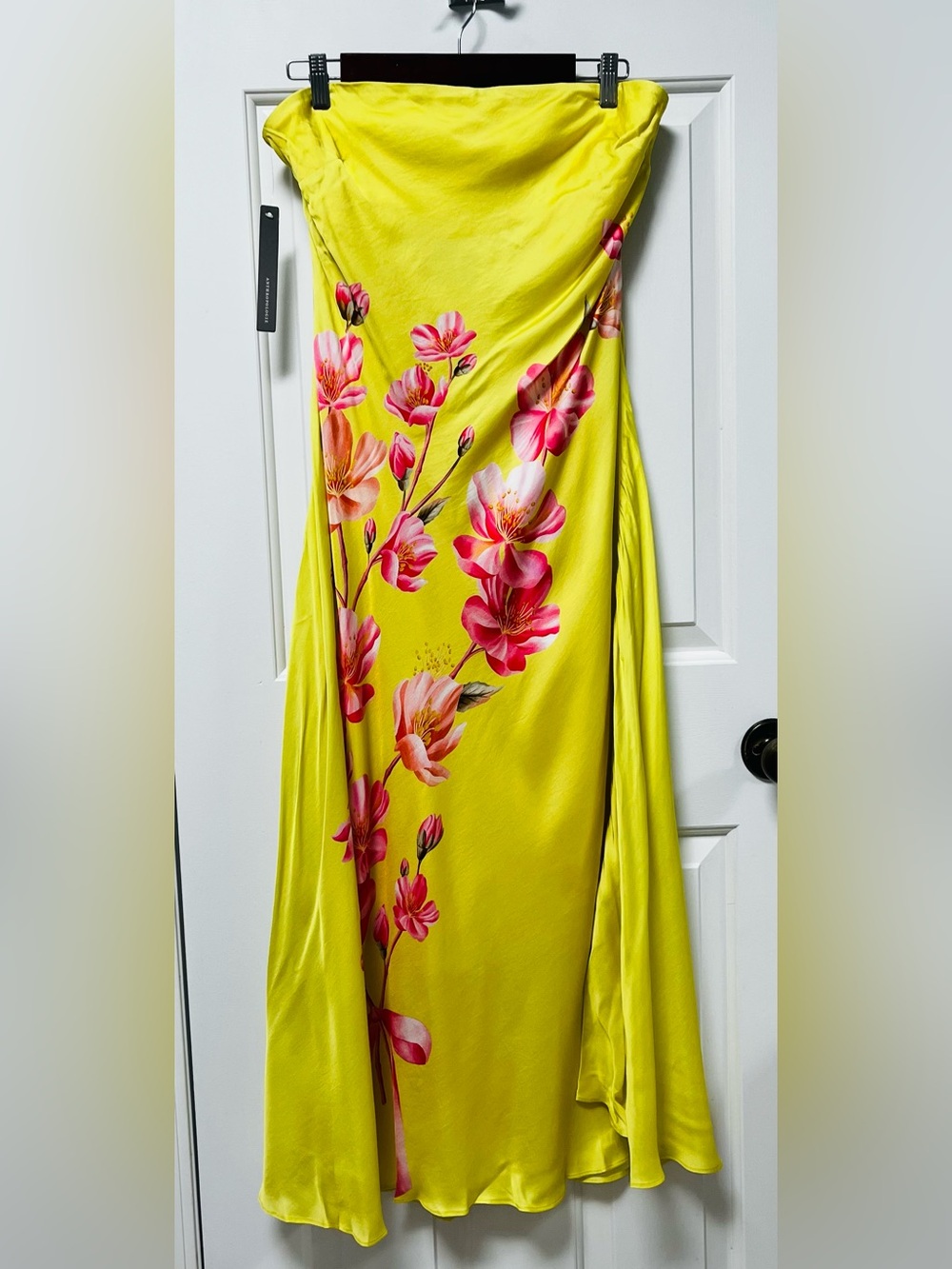 Farm Rio x Anthropologie size M Strapless Printed Midi Slip Dress